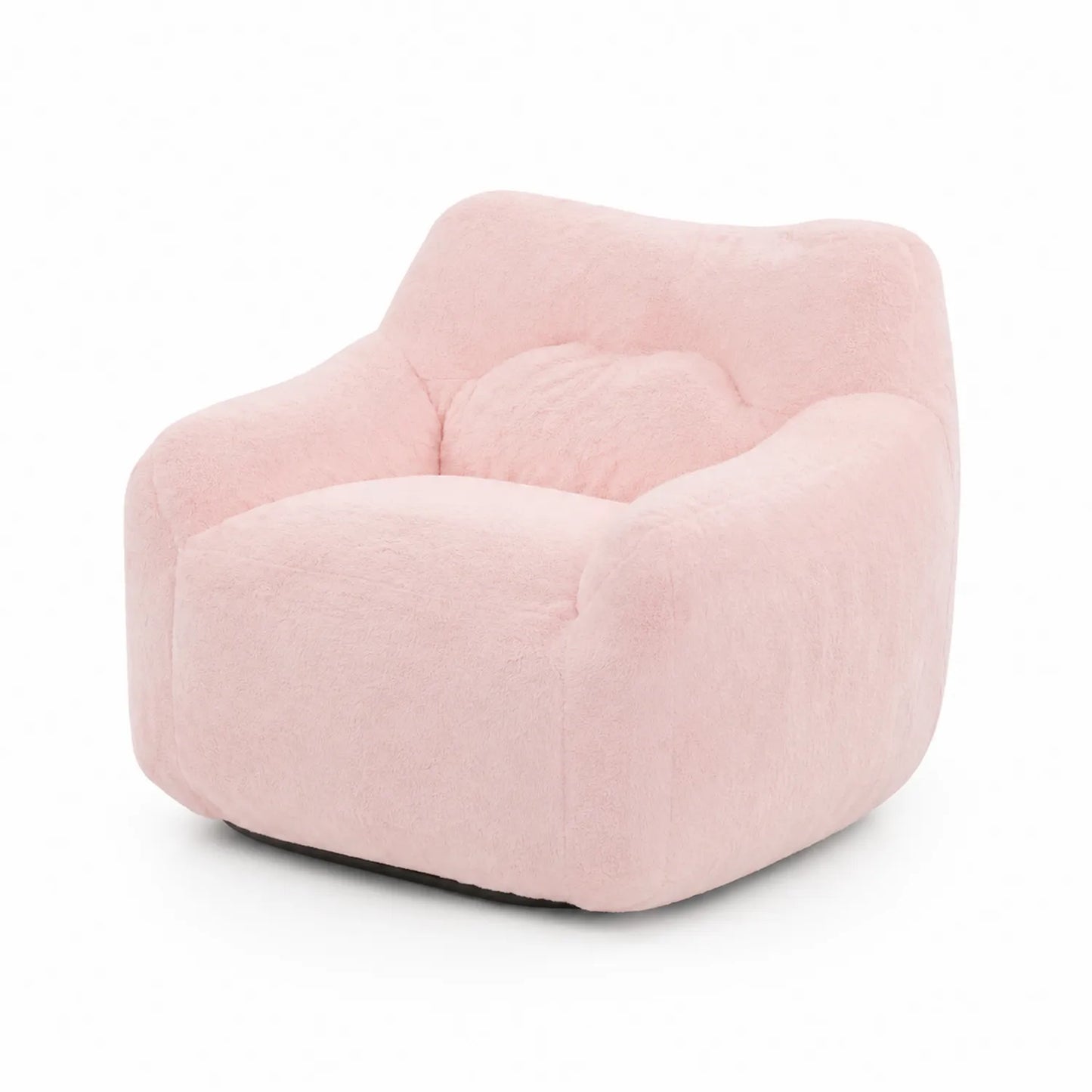 Sillón de Tela Rosa