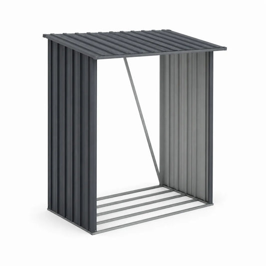 Cobertizo de acero galvanizado Gris 150x90x180 cm