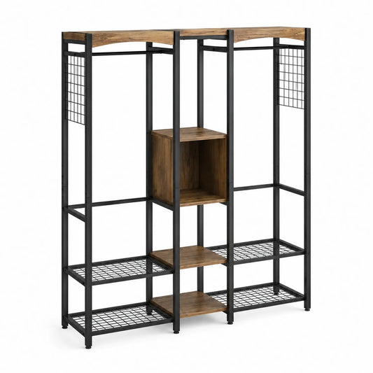 Estantería de Metal y Madera 175x140x45 cm