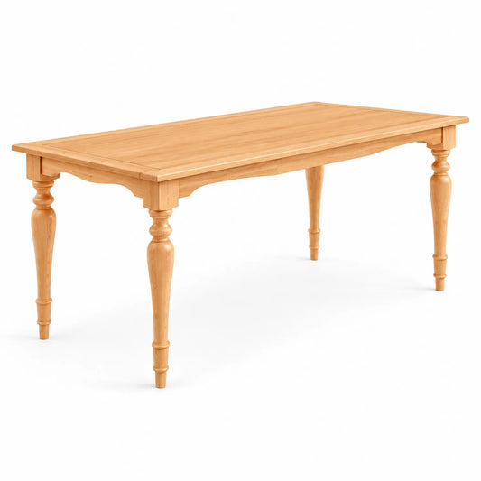 Mesa de comedor de madera 150x80x74 cm