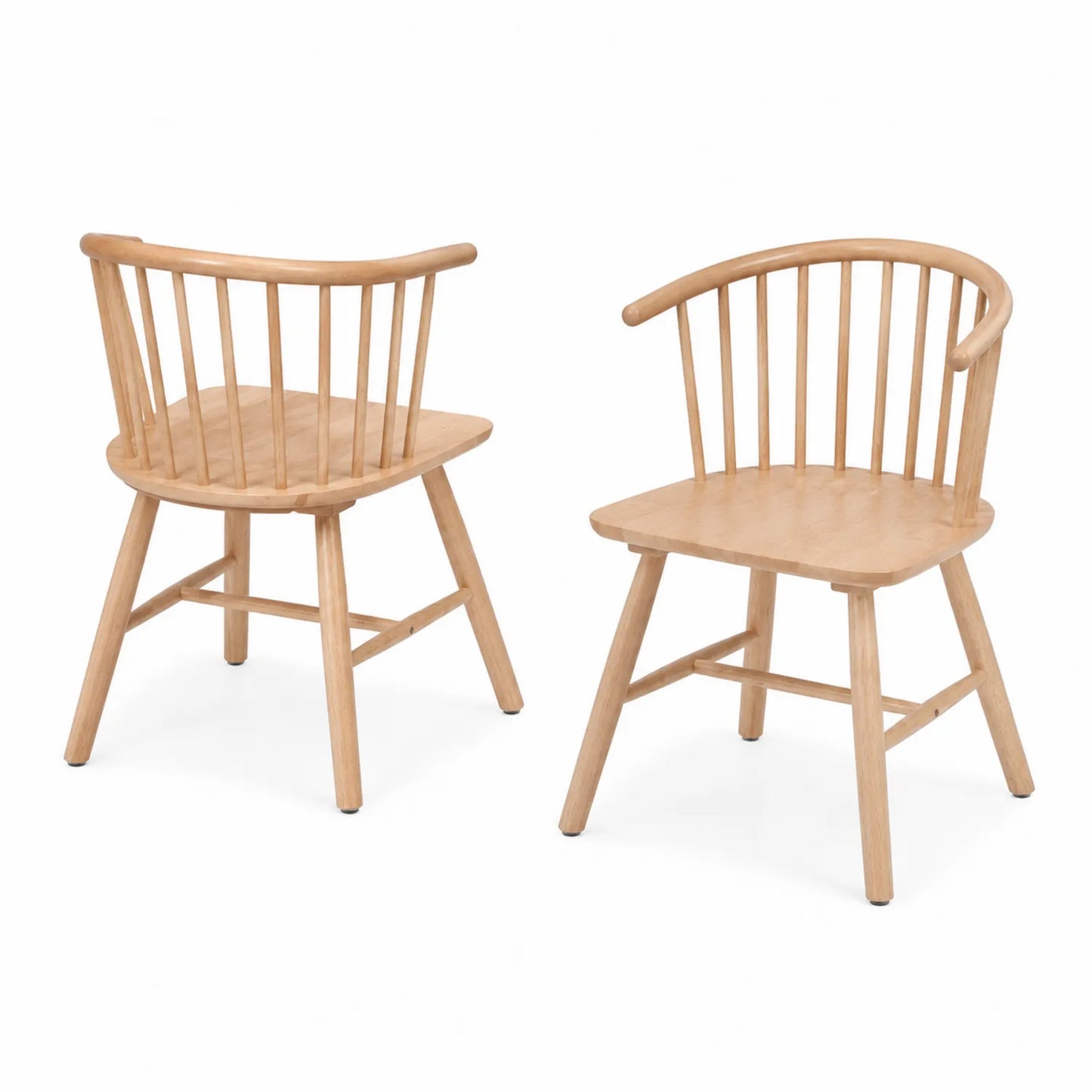 Juego de 2 sillas de madera de haya